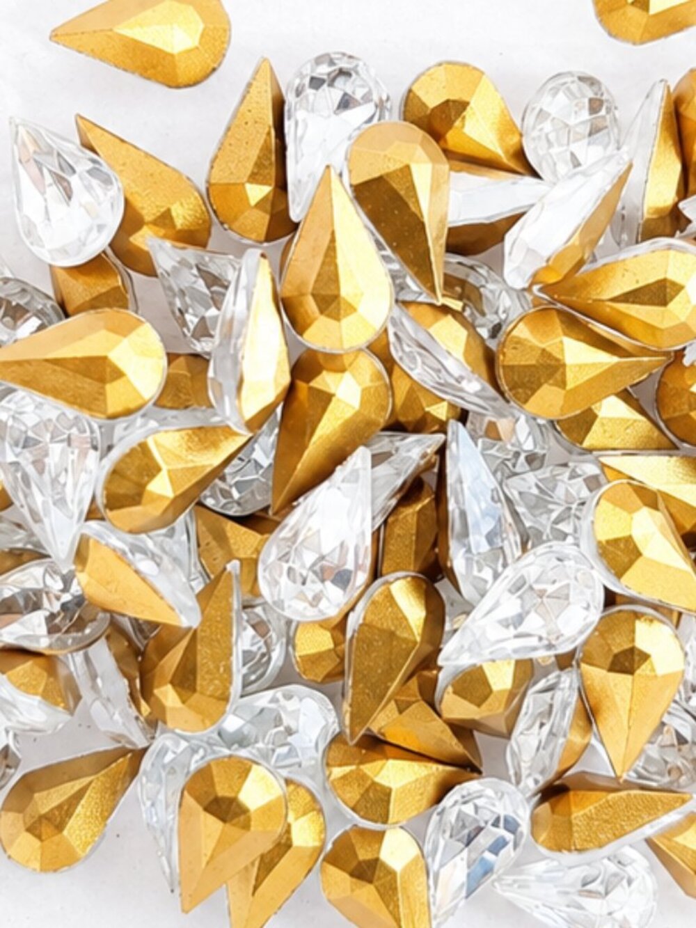 13x7.8mm Chrystal Pears Teardrops Cubic Zirconia (CZ)